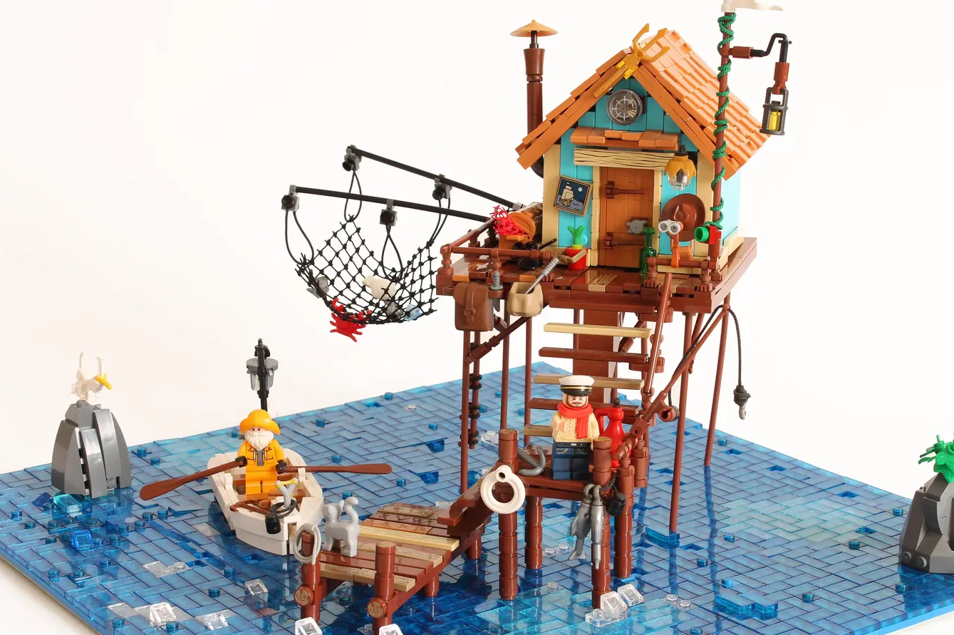 AFrame Cabin designer gets house in LEGO Ideas review