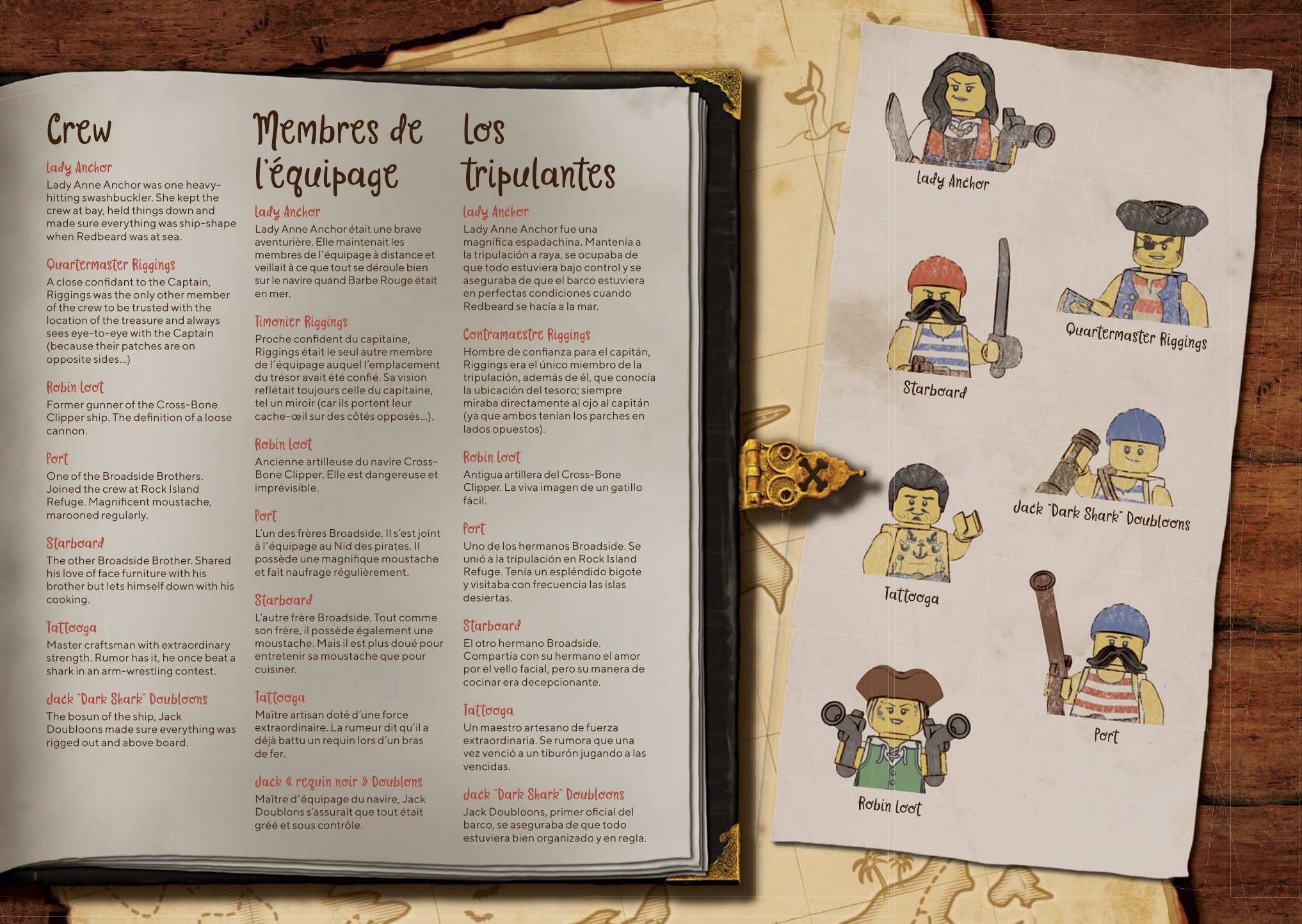 LEGO Pirates minifigure returns for 10320 Eldorado Fortress