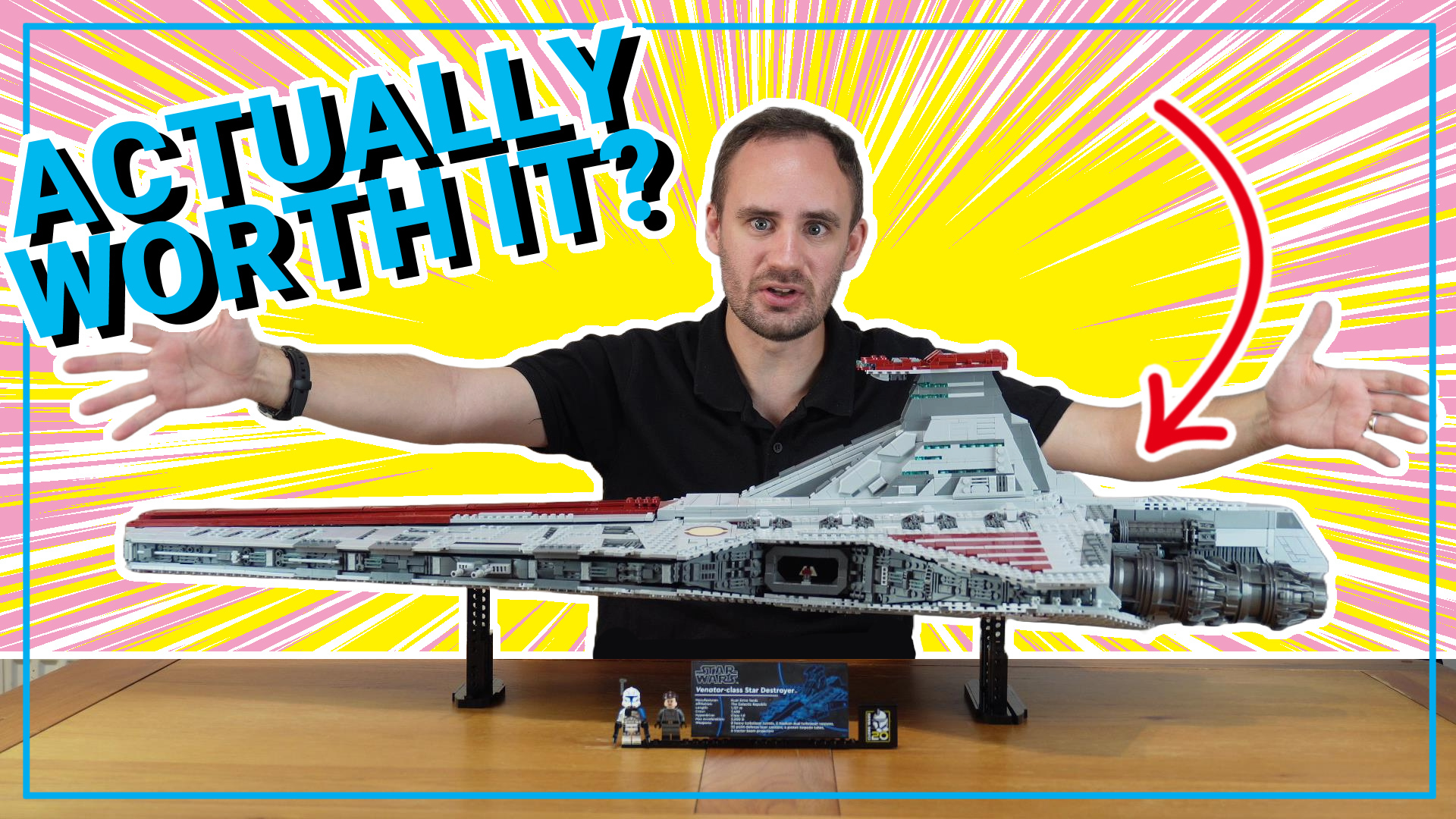 LEGO Star Wars UCS Venator е (досадно) наистина добър