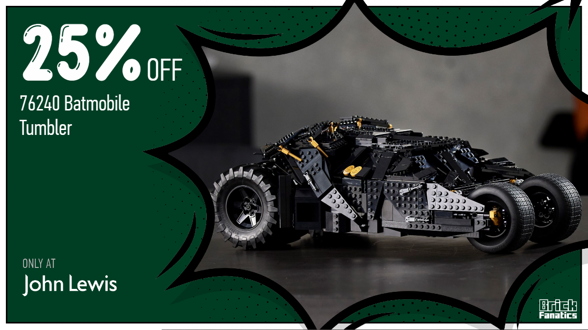 Take to Gotham's streets with huge discount on LEGO DC Batman 76240