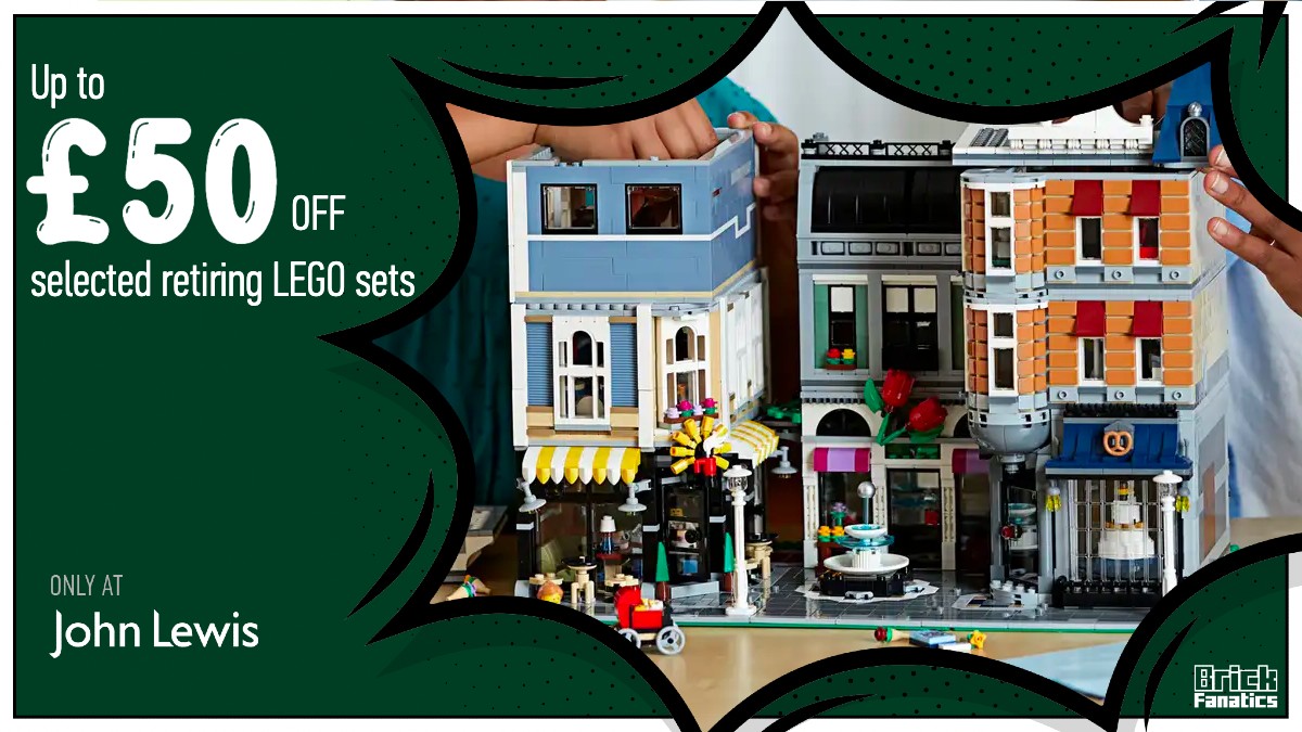 12 ausgemusterte LEGOSets zum Sonderpreis im JohnLewisSale